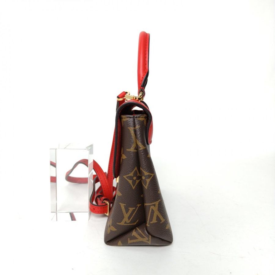 LOUIS VUITTON LockyBB鎖頭包紅色PVC金扣2019肩背包-1