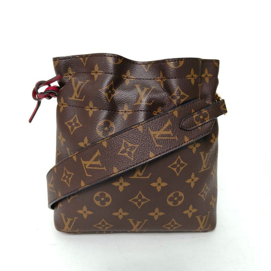 LOUIS VUITTON NOÉPouch水桶福袋老花PVC金扣2020肩背包-0
