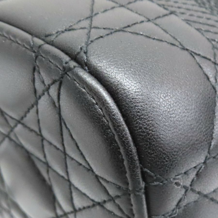 黑色 羊皮 Diortravel Vanity Case 肩背包【Dior 迪奧】 S5488UNTR-13