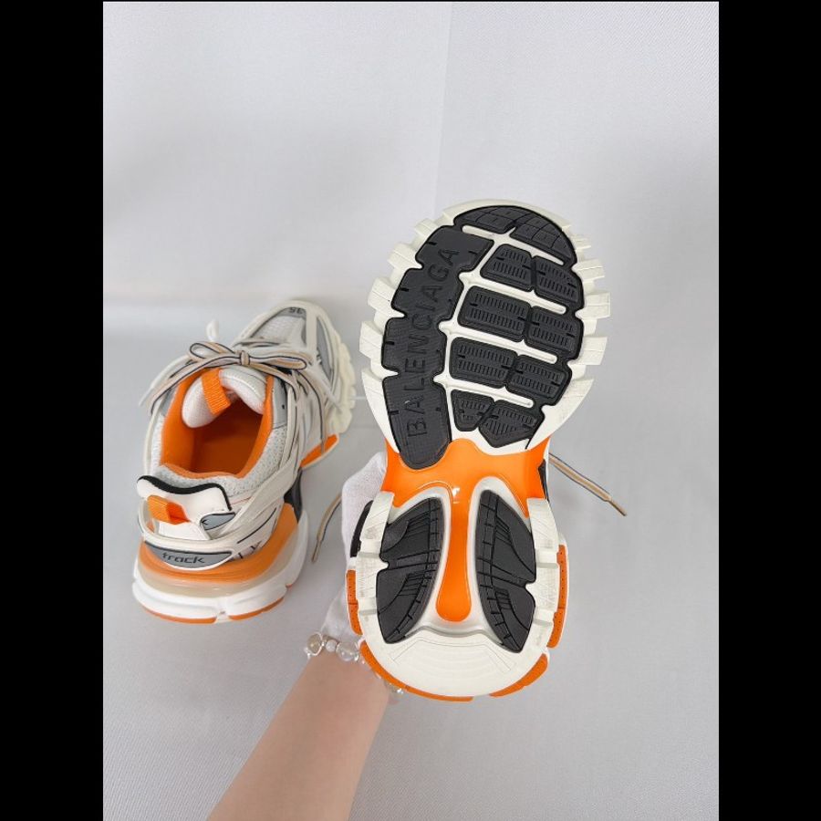 莉亞精品♡Balenciaga 白橘track 尺碼35 近新閒置-3
