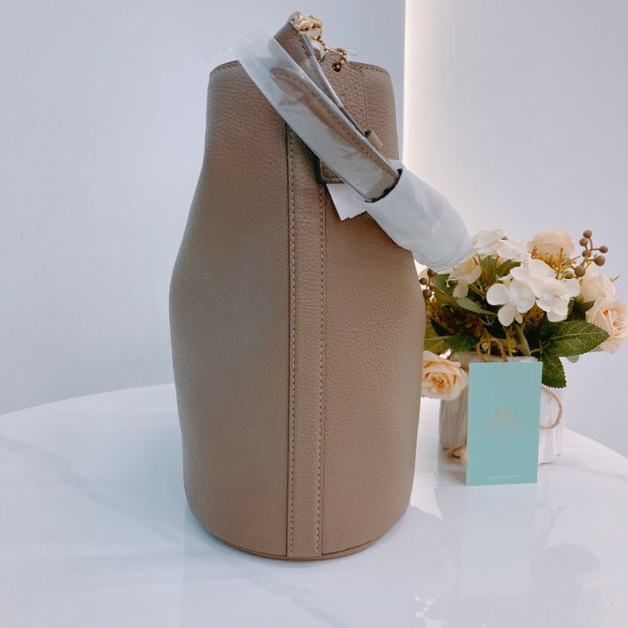 MS0650 Coach 蔻馳兩用水桶包包 Willow Calfskin Brown-3