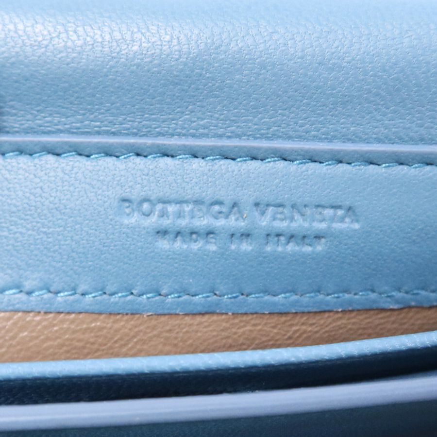 BOTTEGA VENETA 牛皮皮革WOC Shoulder bag鏈帶肩背袋-5