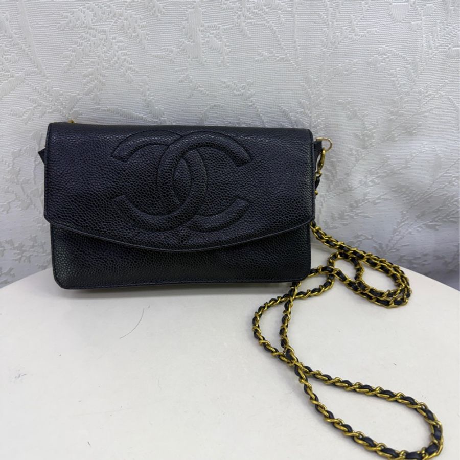 Chanel black colour wallet-0