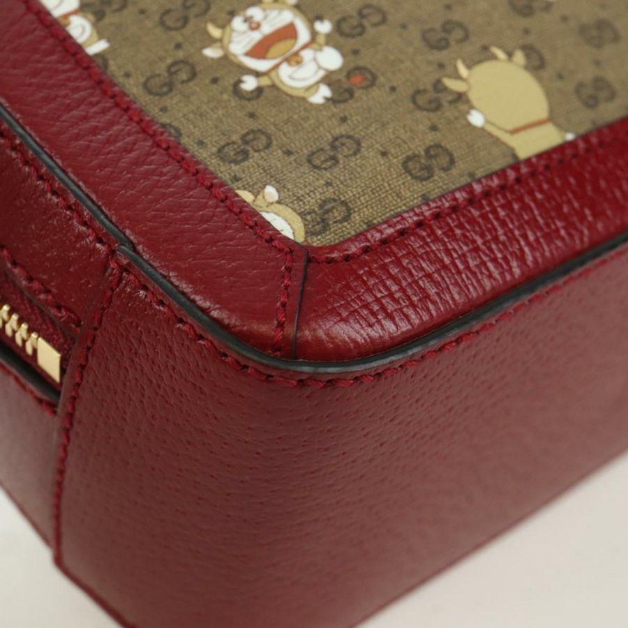 【日本直送】GUCCI Micro GG Supreme Doraemon 聯名款 PVC 包 655596 正品 YKZ730SAM-8