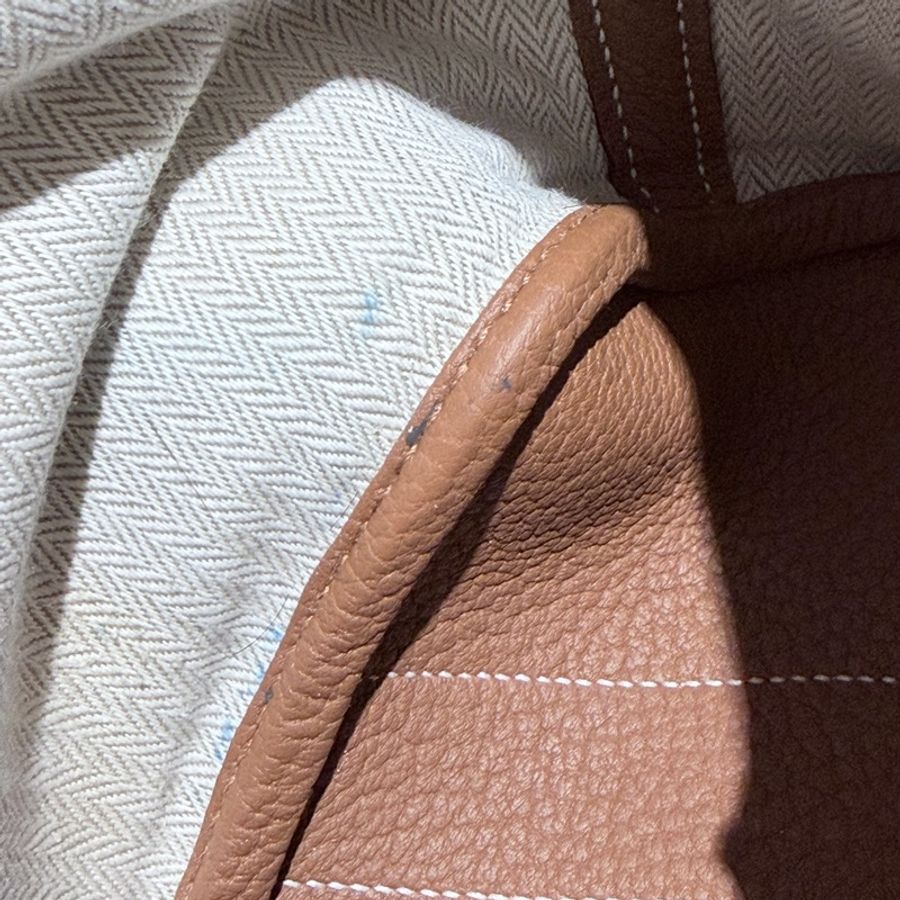 Hermes/ Garden Party mini/ 金棕/ K刻-21
