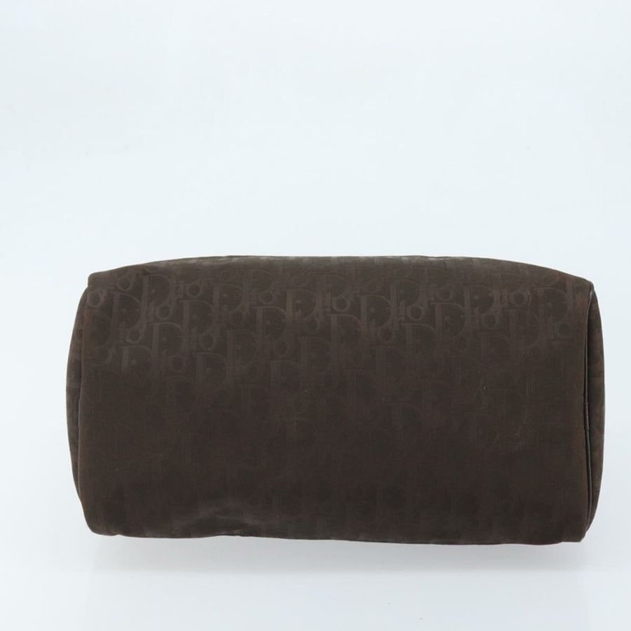 【日本直送】Christian Dior Trotter帆布手提包 棕色金色 正品 mr2225A-4