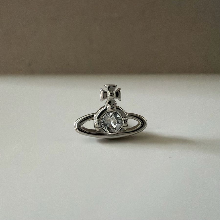 Vivienne Westwood 🪐基本款單鑽土星 單隻 Single Nano Solitaire (加購可享優惠)-3