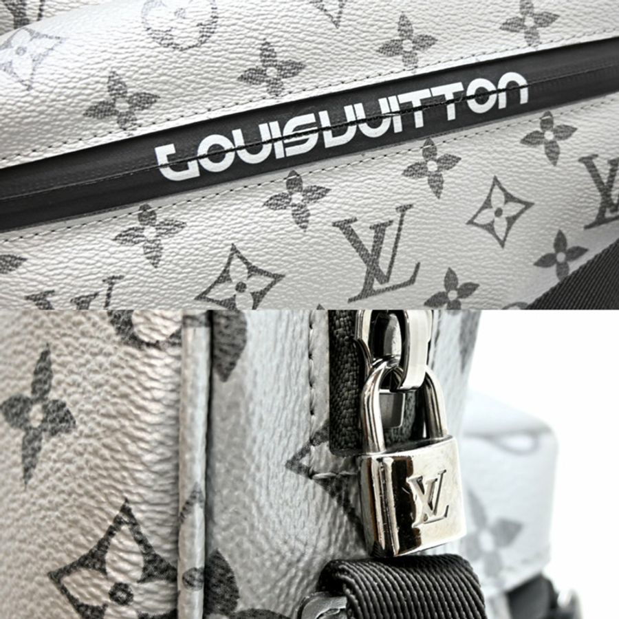 路易威登 Reflect Messenger PM 男女單肩包 M43859(已停產)Monogram 帆布銀色-6