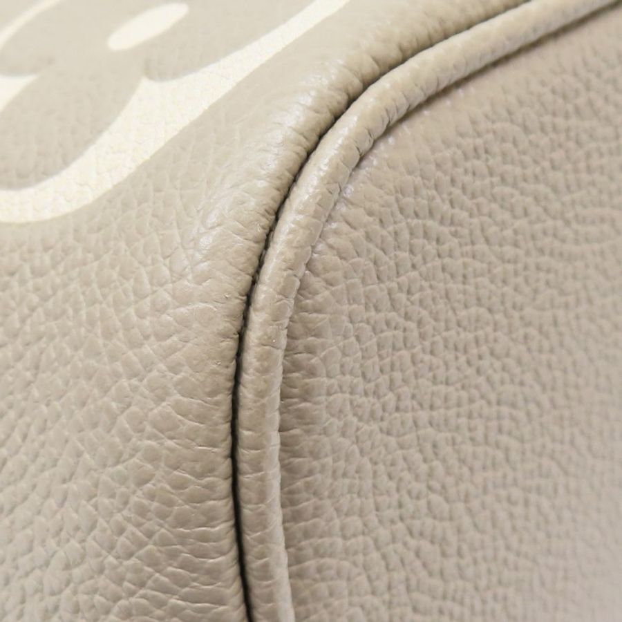 9成新 LOUIS VUITTON LV 灰色 原花牛皮 NeoNoe MM 肩背包 M45555-4