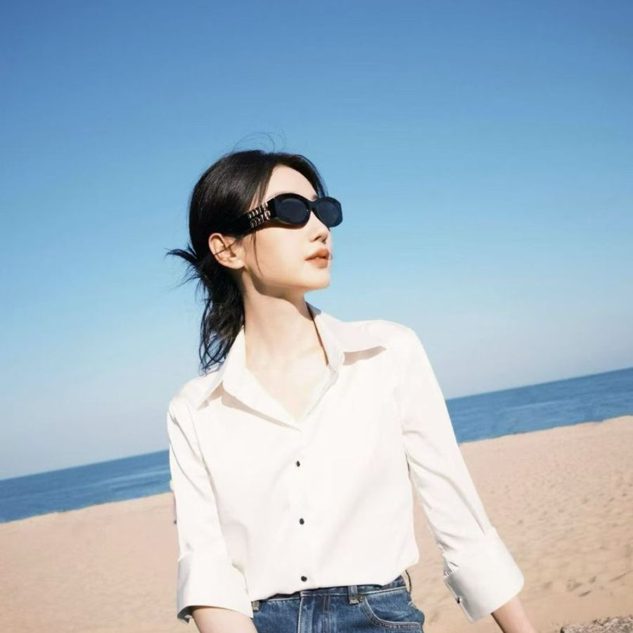 Miu Miu Glimpse 11W太陽眼鏡 - 深灰-9