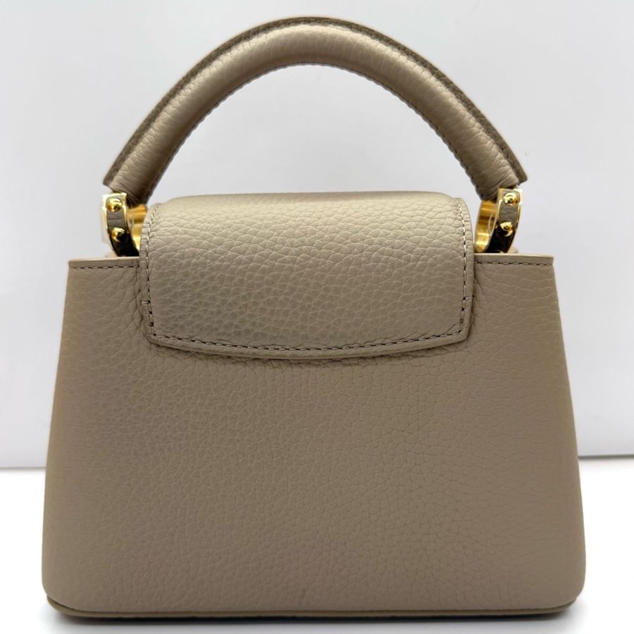 LOUIS VUITTON 路易威登 灰色TAURILLON CAPUCINES MINI 2WAY FLOWER CROWN M11341-1