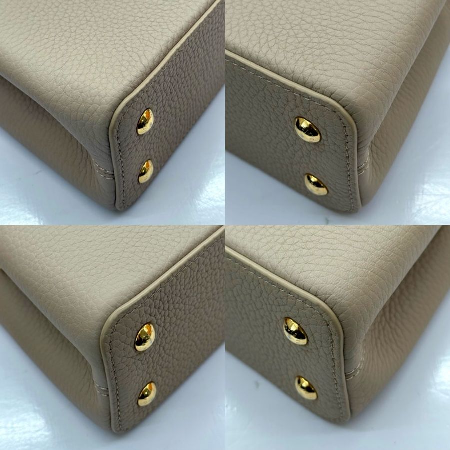 LOUIS VUITTON 路易威登 灰色TAURILLON CAPUCINES MINI 2WAY FLOWER CROWN M11341-4