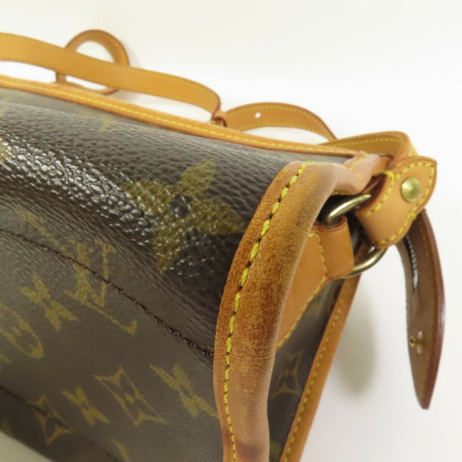 LOUIS VUITTON Monogram Popincourt Long金扣肩背袋-9