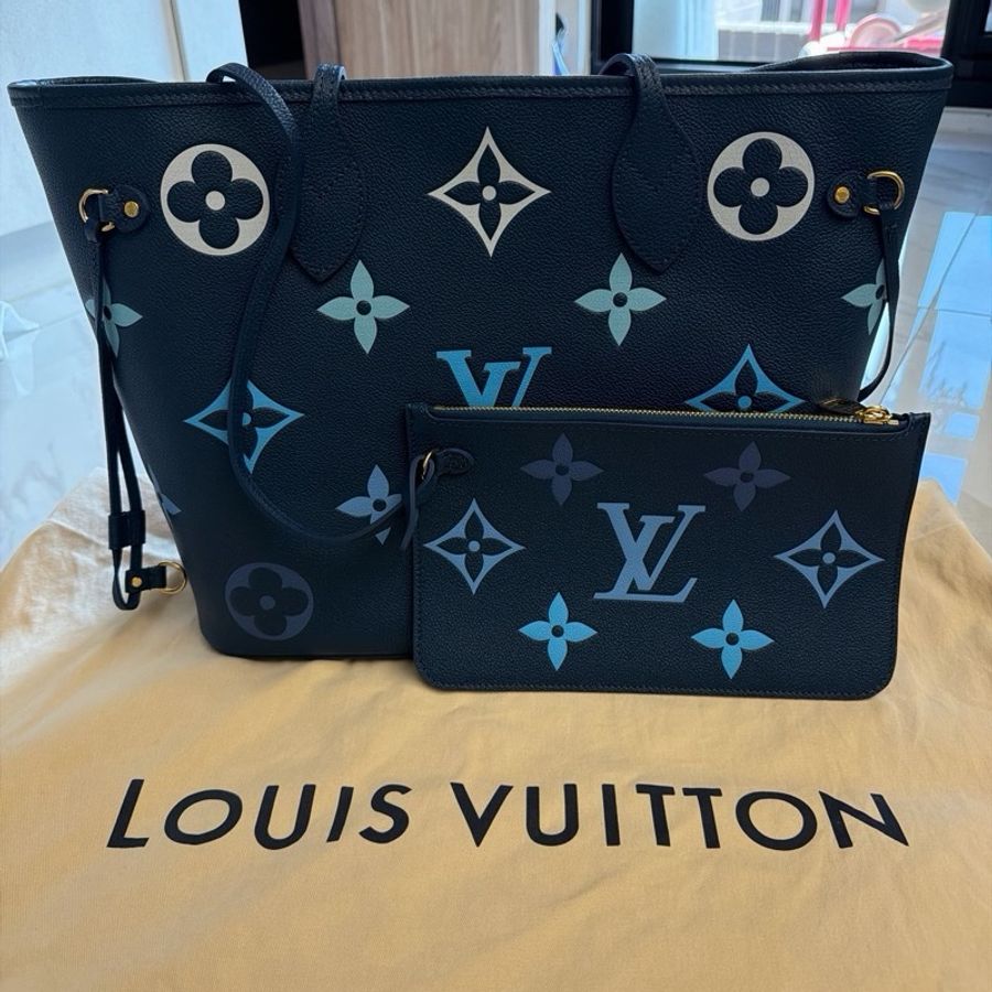 LV Neverfull MM托特包-0