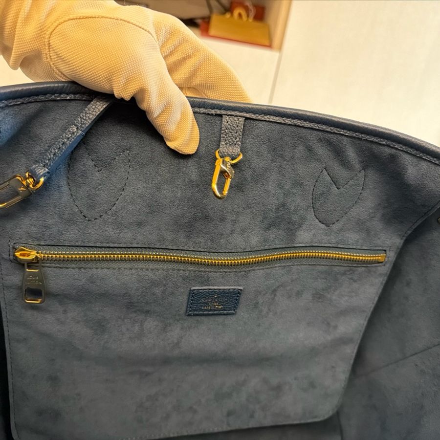LV Neverfull MM托特包-12