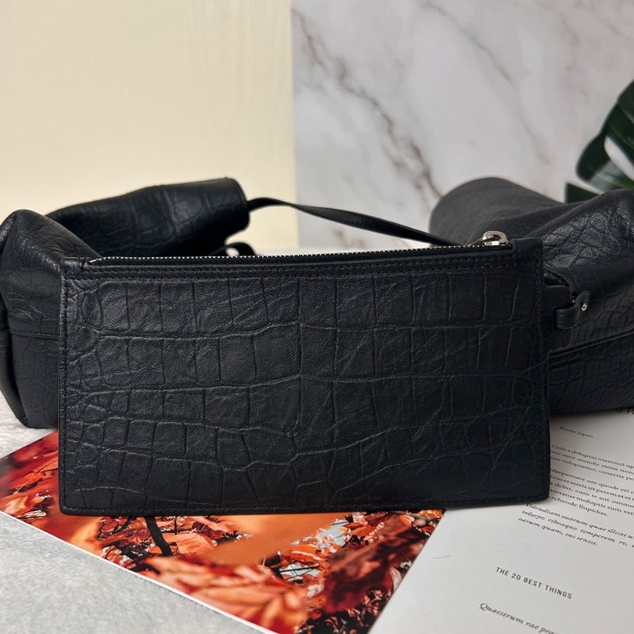 Saint Laurent YSL 鱷魚壓紋皮革托特包 2017年-24
