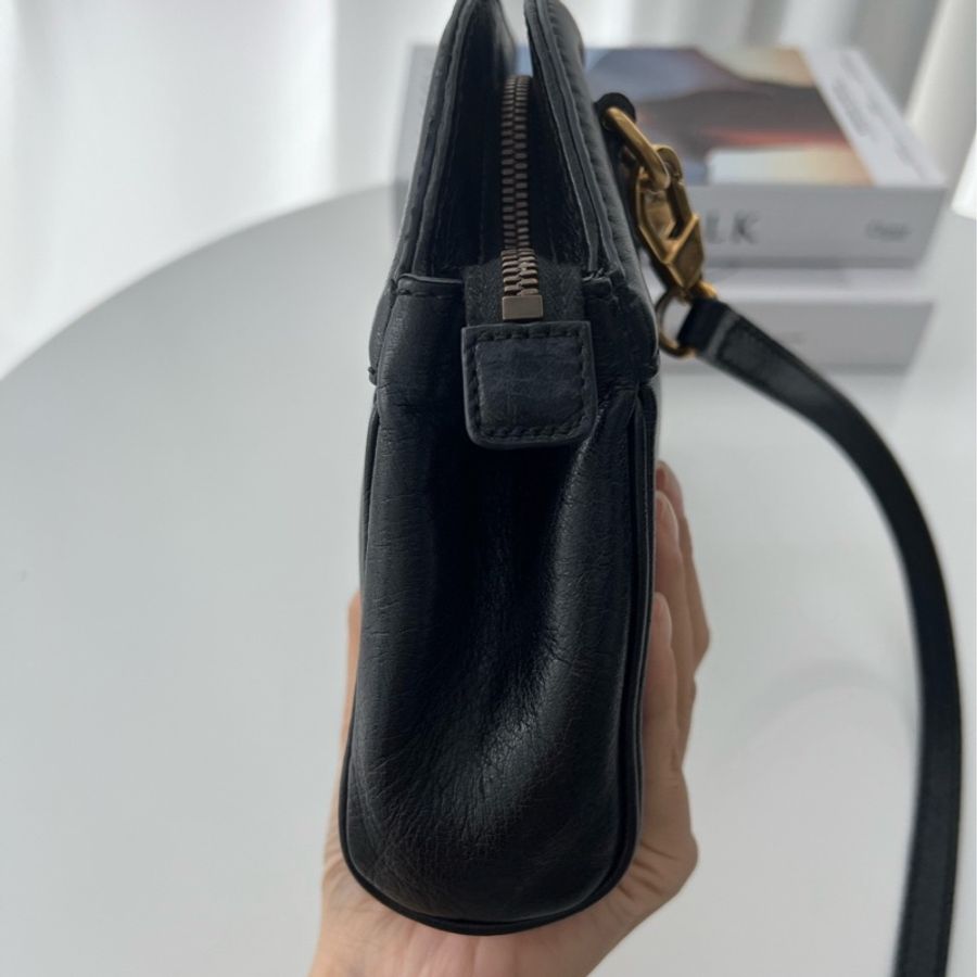 GUCCI古馳，rebelle黑色雙麵包-3