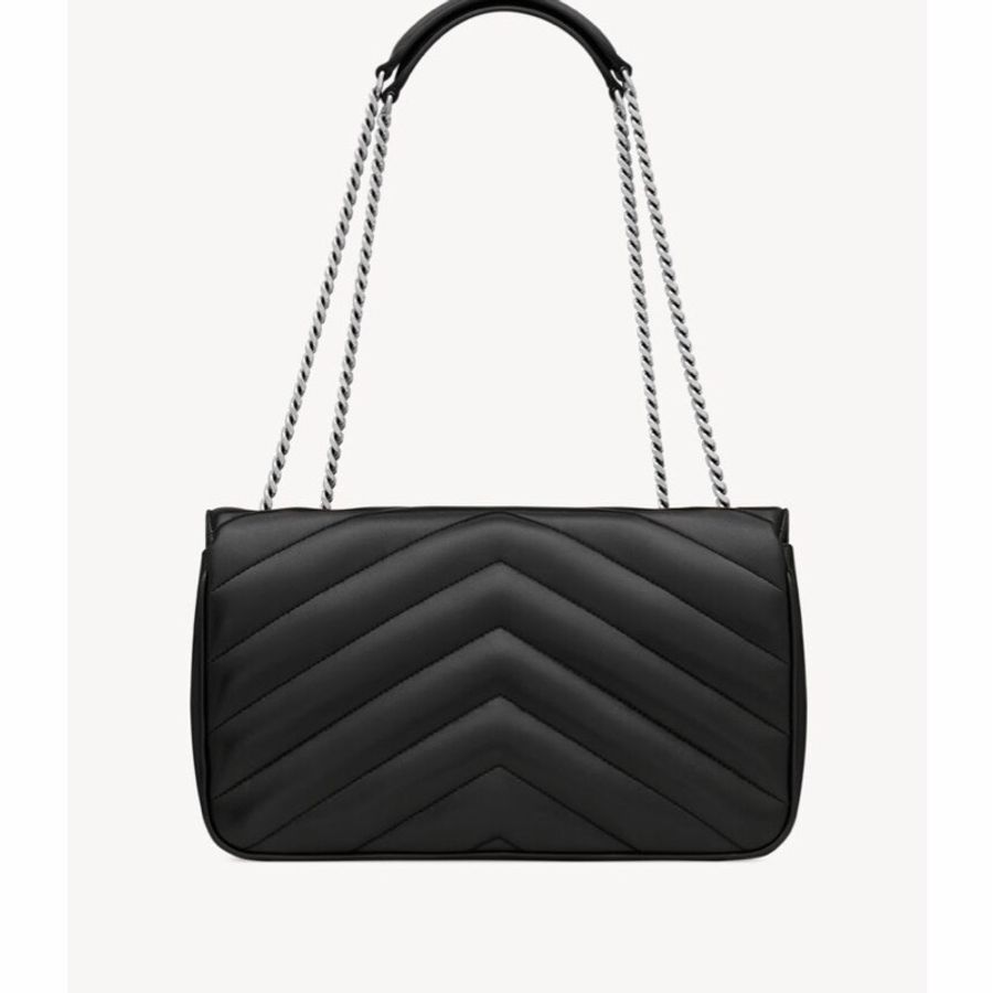 Saint Laurent 女士 loulou中號絎縫小羊皮單肩包均碼碼中號、29cm*8cm*17cm-1