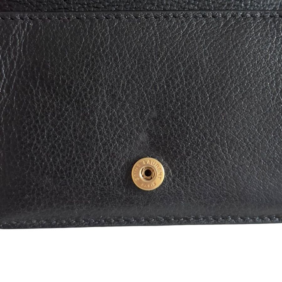 SAINT LAURENT YSL Tiny Cassandre 卡片零錢包-17