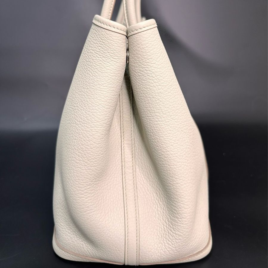 HERMÈS Tasche garden party 36 Benton 8L 冰川白-1