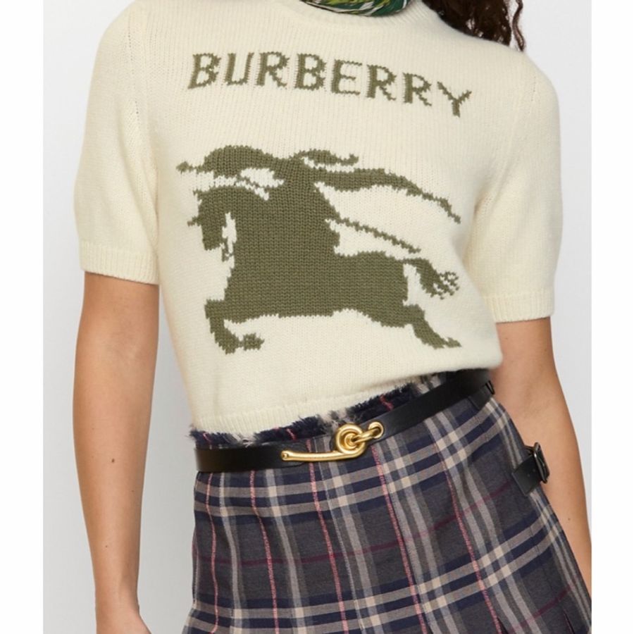 Burberry 女士 圓領毛衣XS S M L XL XXL碼-4