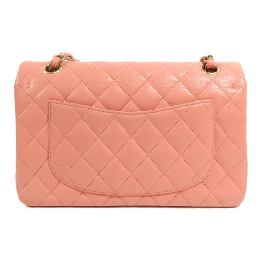 CHANEL 牛皮皮革Classic 25金扣鏈帶肩背袋-1