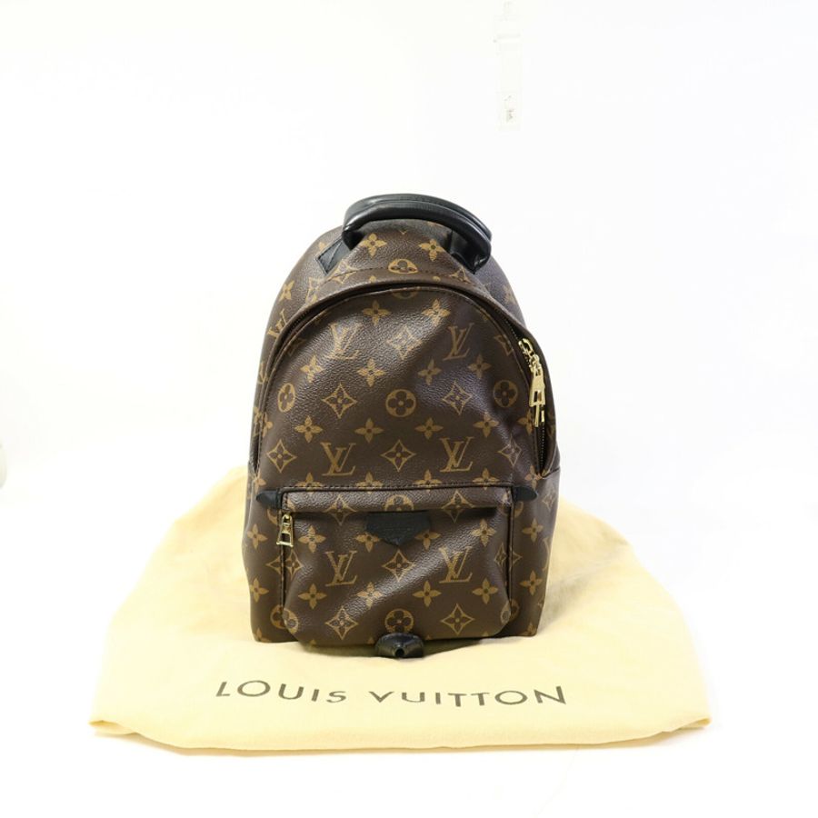 LOUIS VUITTON Monogram Palm Springs PM金扣背包-9