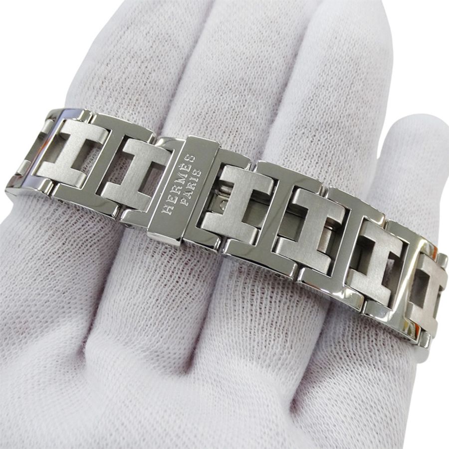 愛馬仕 (Hermes) 女士腕錶,品牌:Clipper Diver Chronograph Date,石英機芯,不鏽鋼 (SS),CL2.310,銀色和黑色-4