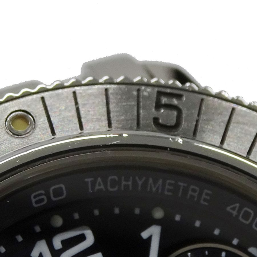 愛馬仕 (Hermes) 女士腕錶,品牌:Clipper Diver Chronograph Date,石英機芯,不鏽鋼 (SS),CL2.310,銀色和黑色-14