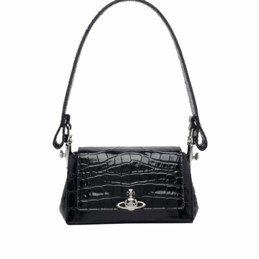 Vivienne Westwood 女士 翻蓋單肩包均碼碼10.5cm*7cm*17.5cm-5