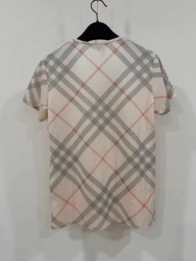 BURBERRY 倫敦 格紋短袖上衣-3