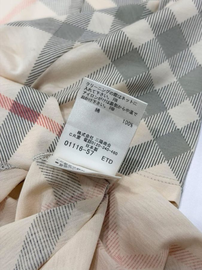BURBERRY 倫敦 格紋短袖上衣-9