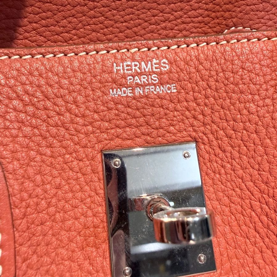 Hermes✨Birkin35 birkin 35 拼色鉑金包 55 rouge-22