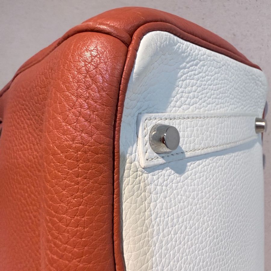 Hermes✨Birkin35 birkin 35 拼色鉑金包 55 rouge-26