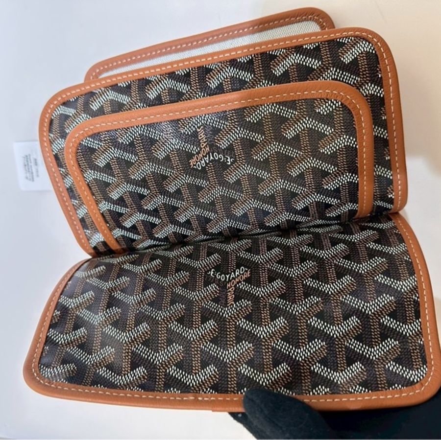 GOYARD| plumet 信封包 黑棕-11