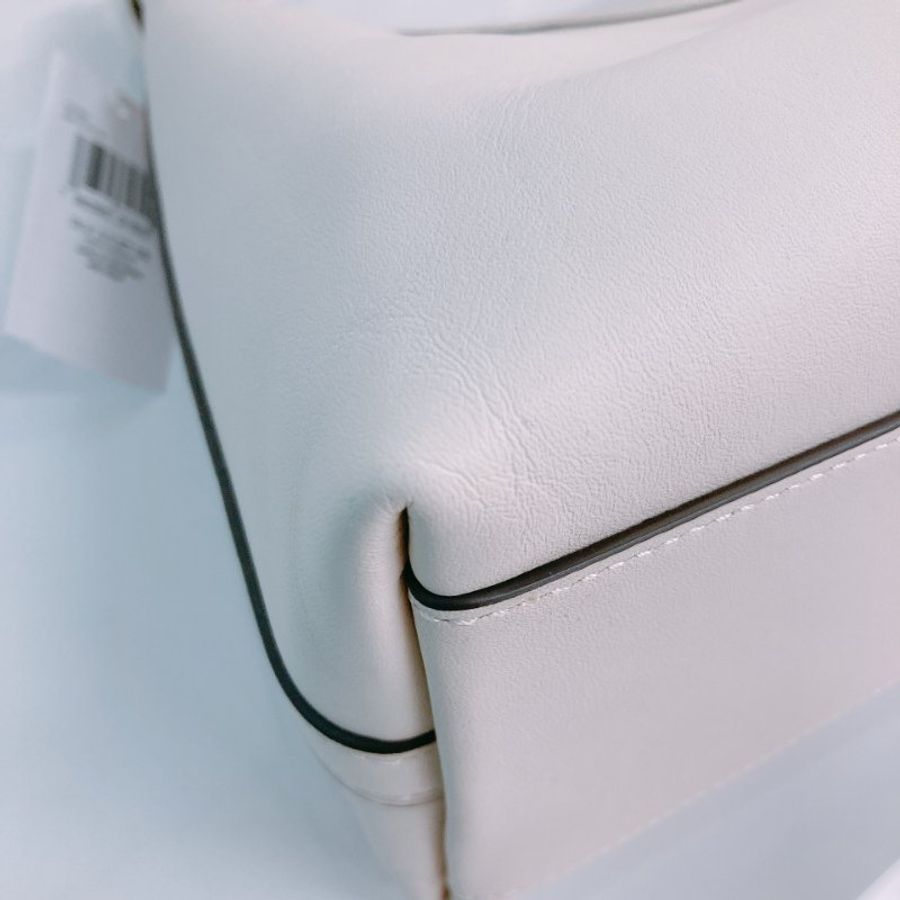 MS0659 Coach 蔻馳 腋下 兩用 包包 牛皮 月光色 Juliet Shoulder Bag Calfskin Moonlight-6