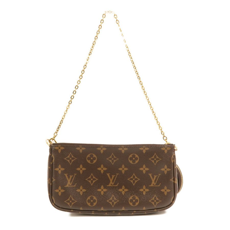 LOUIS VUITTON Monogram Multi Pochette Accessoires金扣肩背袋-1