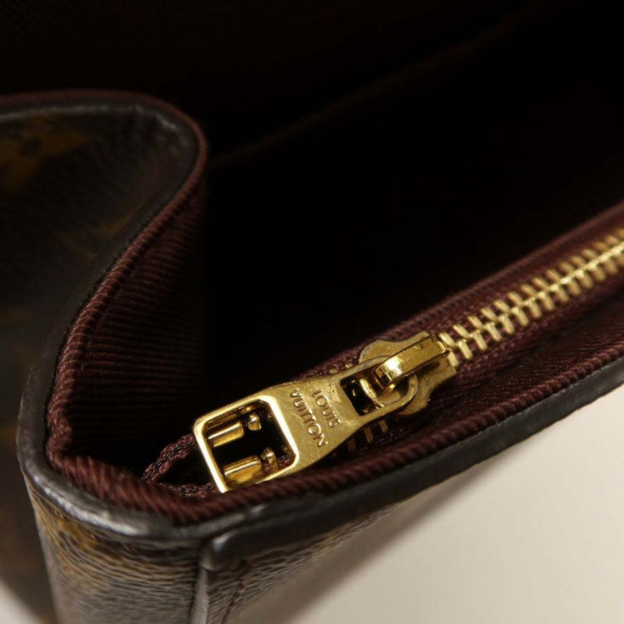 LOUIS VUITTON Monogram Cluny MM金扣手挽肩背兩用袋-9
