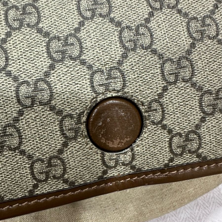 Gucci Retro 老花 風琴郵差包-5