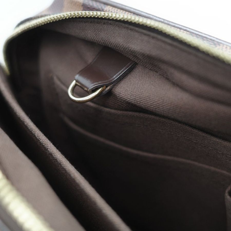 Louis Vuitton 路易威登 棋盤格 男士 公事包 斜挎包-37