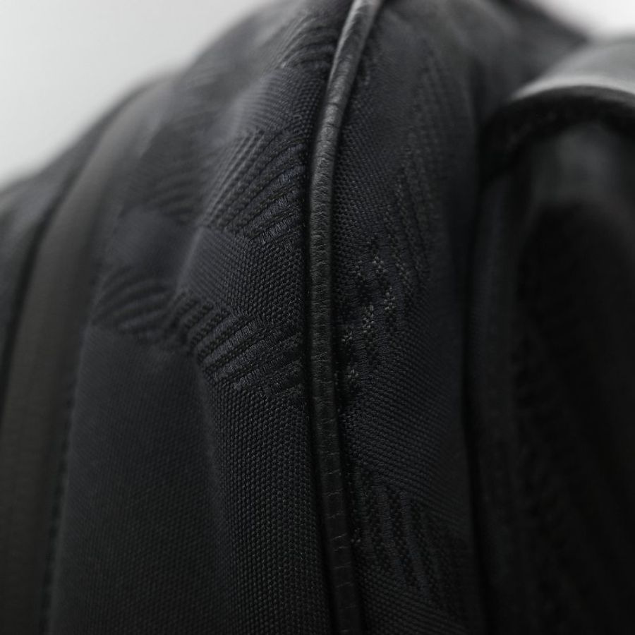 Burberry 博柏利 黑色尼龍 後背包 雙肩包-18