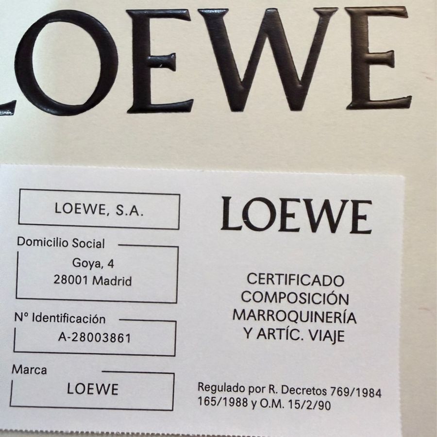 全新❤️Loewe 皮質編織手環❤️-1