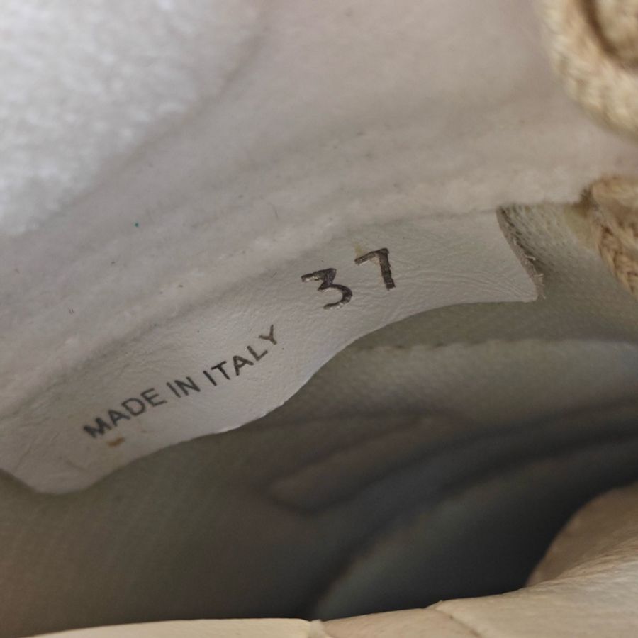 繆繆 MiuMiu x New Balance 574 白色復古風休閒鞋-7