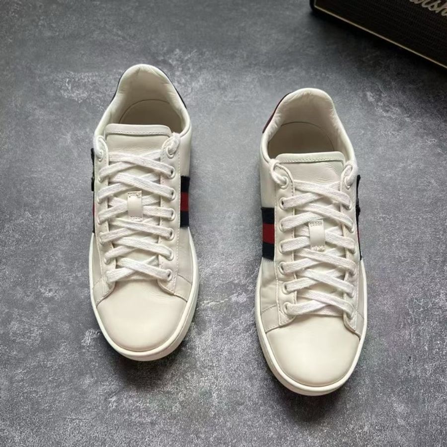 GUCCI古馳 ACE 貓狗小白鞋-2