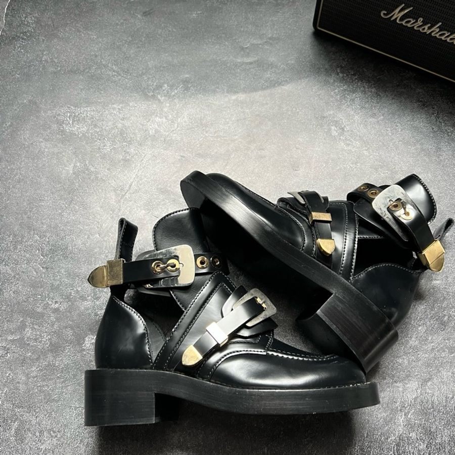 Balenciaga巴黎世家 機車靴-0