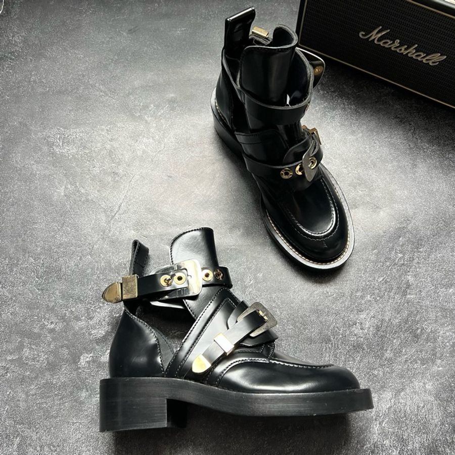 Balenciaga巴黎世家 機車靴-4
