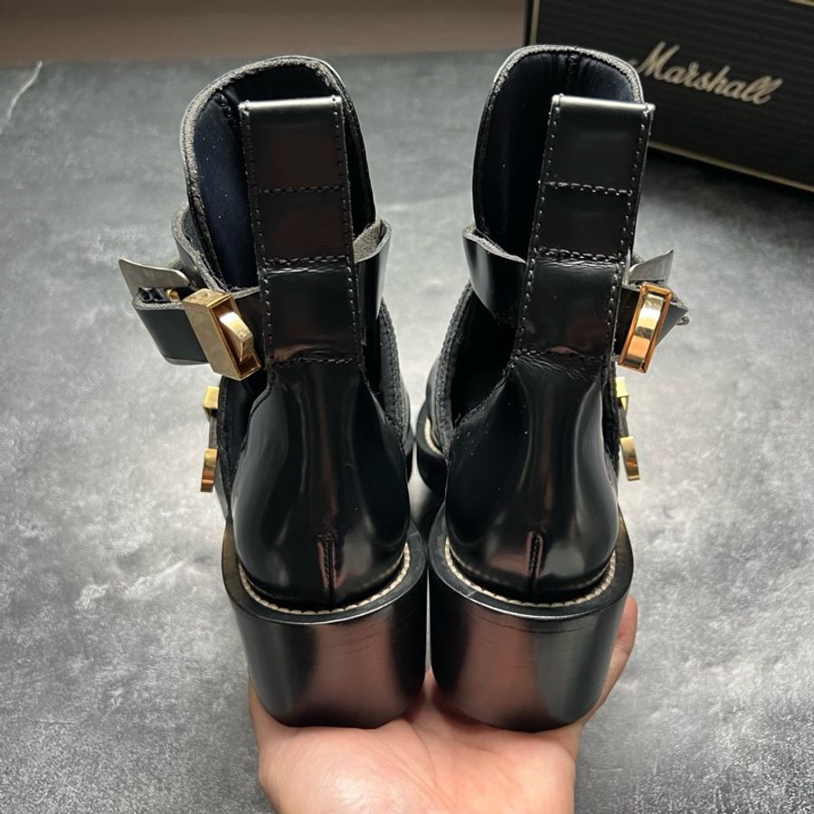 Balenciaga巴黎世家 機車靴-5