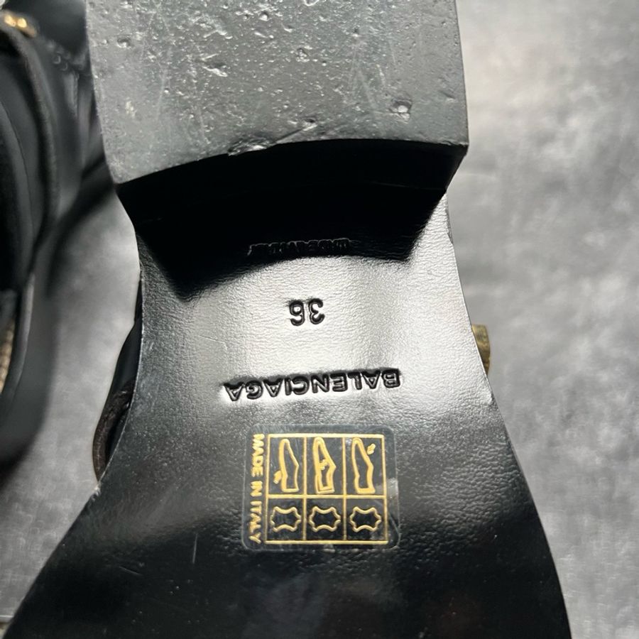 Balenciaga巴黎世家 機車靴-7