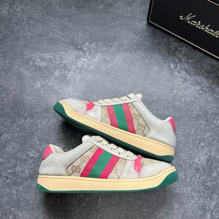 GUCCI古馳 粉髒髒鞋-0
