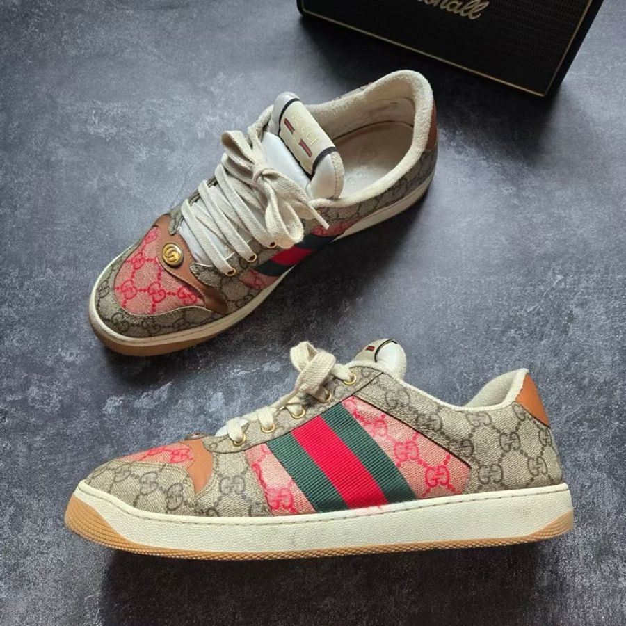 GUCCI古馳 烏米色 髒髒鞋-3